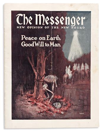 (PERIODICALS.) 3 issues of The Messenger, an important left-leaning monthly magazine.